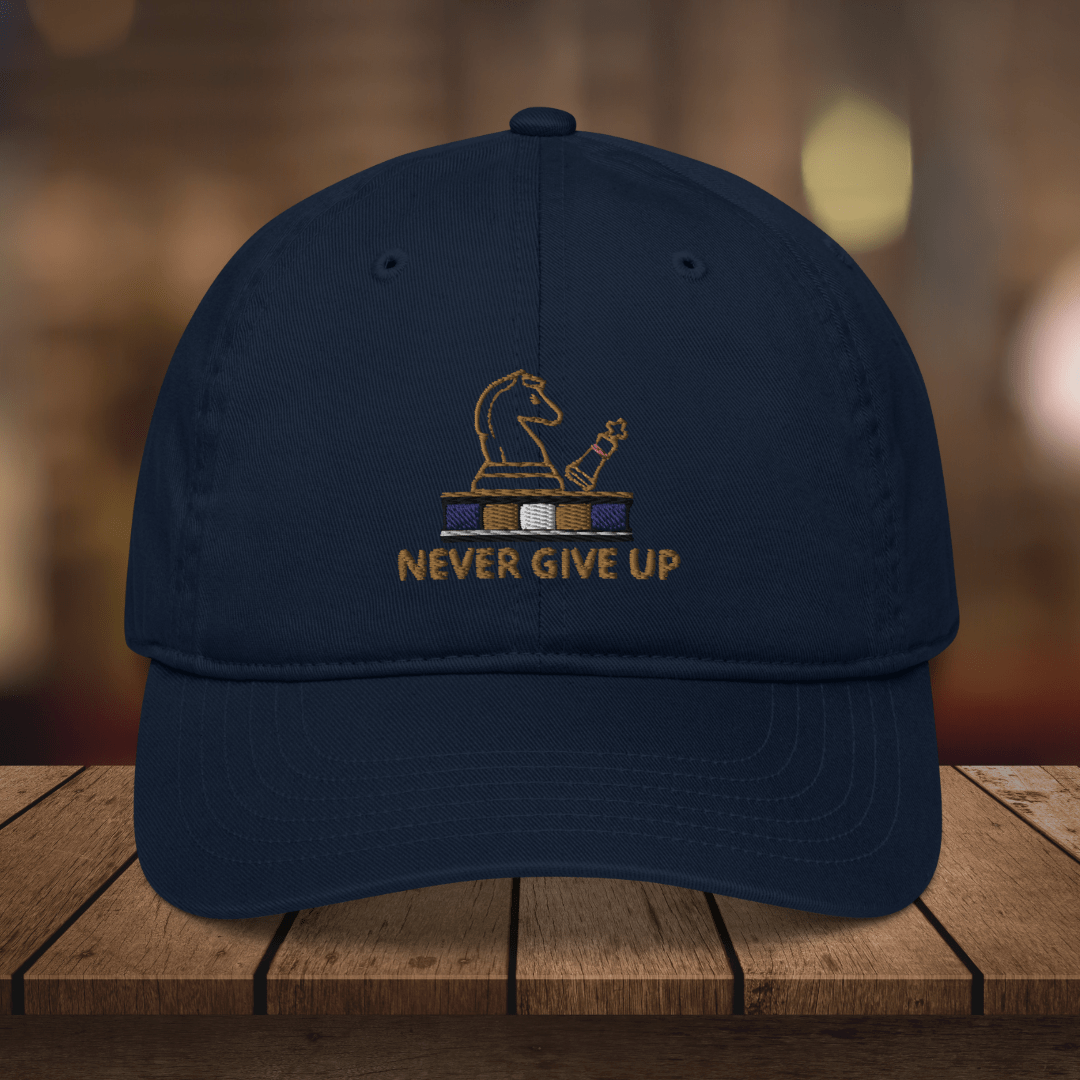 Never Give Up_Cotton Hat_ Chess Knight