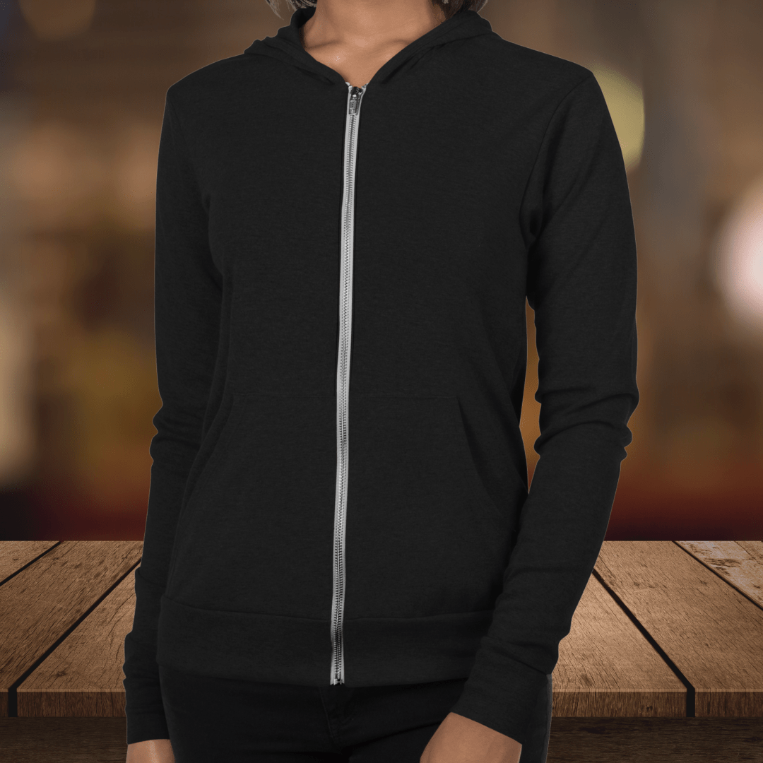 Thin hoodie outlet zip up